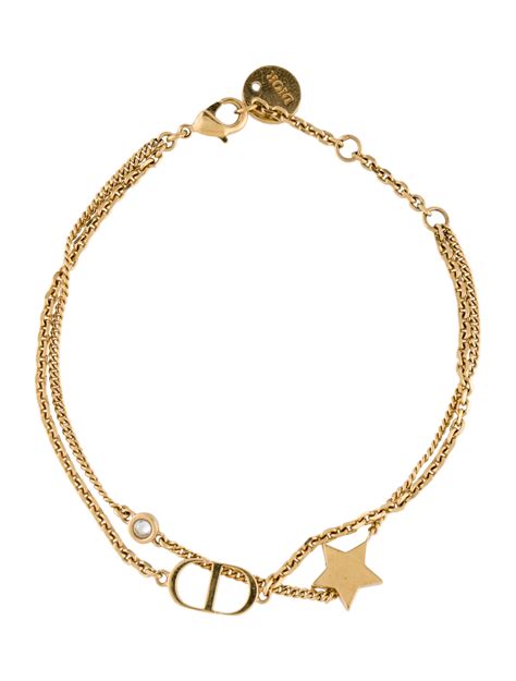 dior bracelet gold cd|Petit CD Double Bracelet Gold.